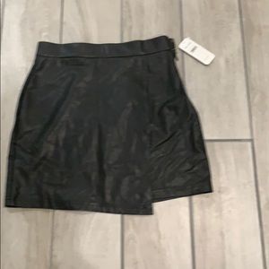 Leather skirt